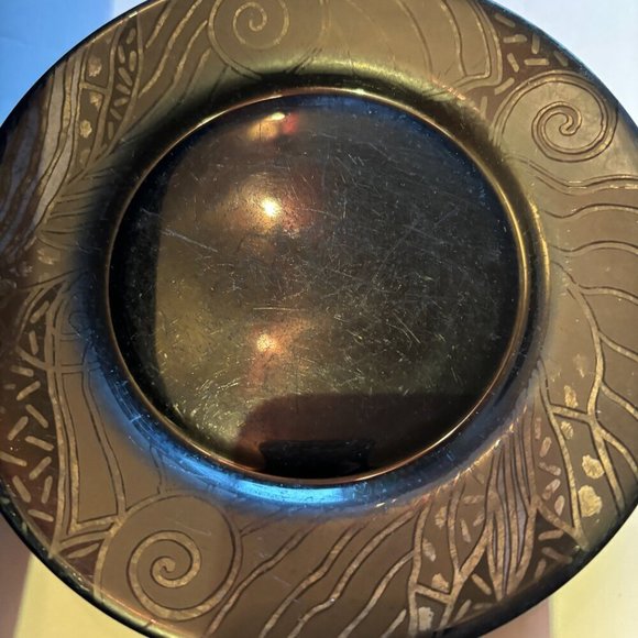 Arcoroc "Tampico" Modern Contemporary Pattern Set of 4 Desert Plates - Picture 5 of 6